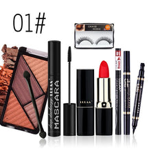 Load image into Gallery viewer, LULAA 7Pcs Daily Use Cosmetics Makeup Sets Make Up Cosmetics Gift Set Tool Kit Makeup Gift