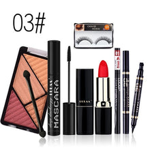 Load image into Gallery viewer, LULAA 7Pcs Daily Use Cosmetics Makeup Sets Make Up Cosmetics Gift Set Tool Kit Makeup Gift